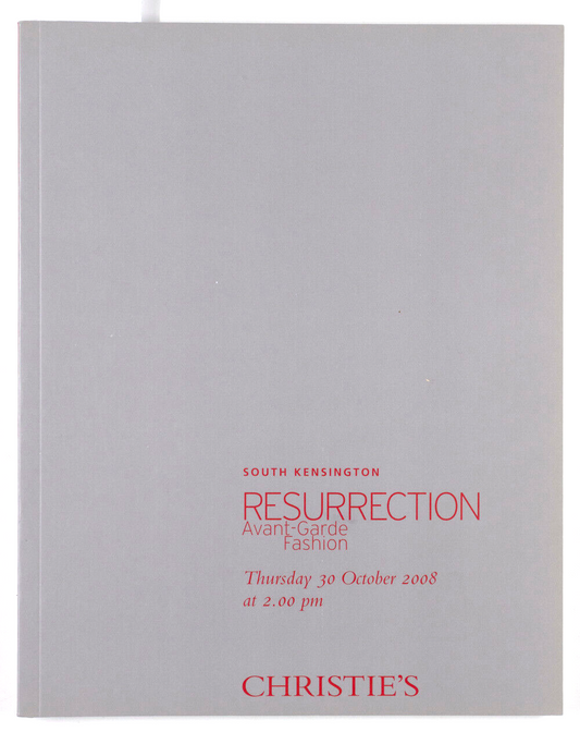 CHRISTIE’S RESURRECTION Avant-Garde Fashion THEA PORTER Seditionaries CHANEL vtg