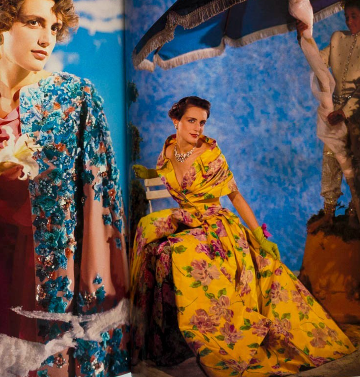 LUCIE DE LA FALAISE Julie Delpy ANGUS McBEAN Couture HARPER'S & QUEEN July 1989