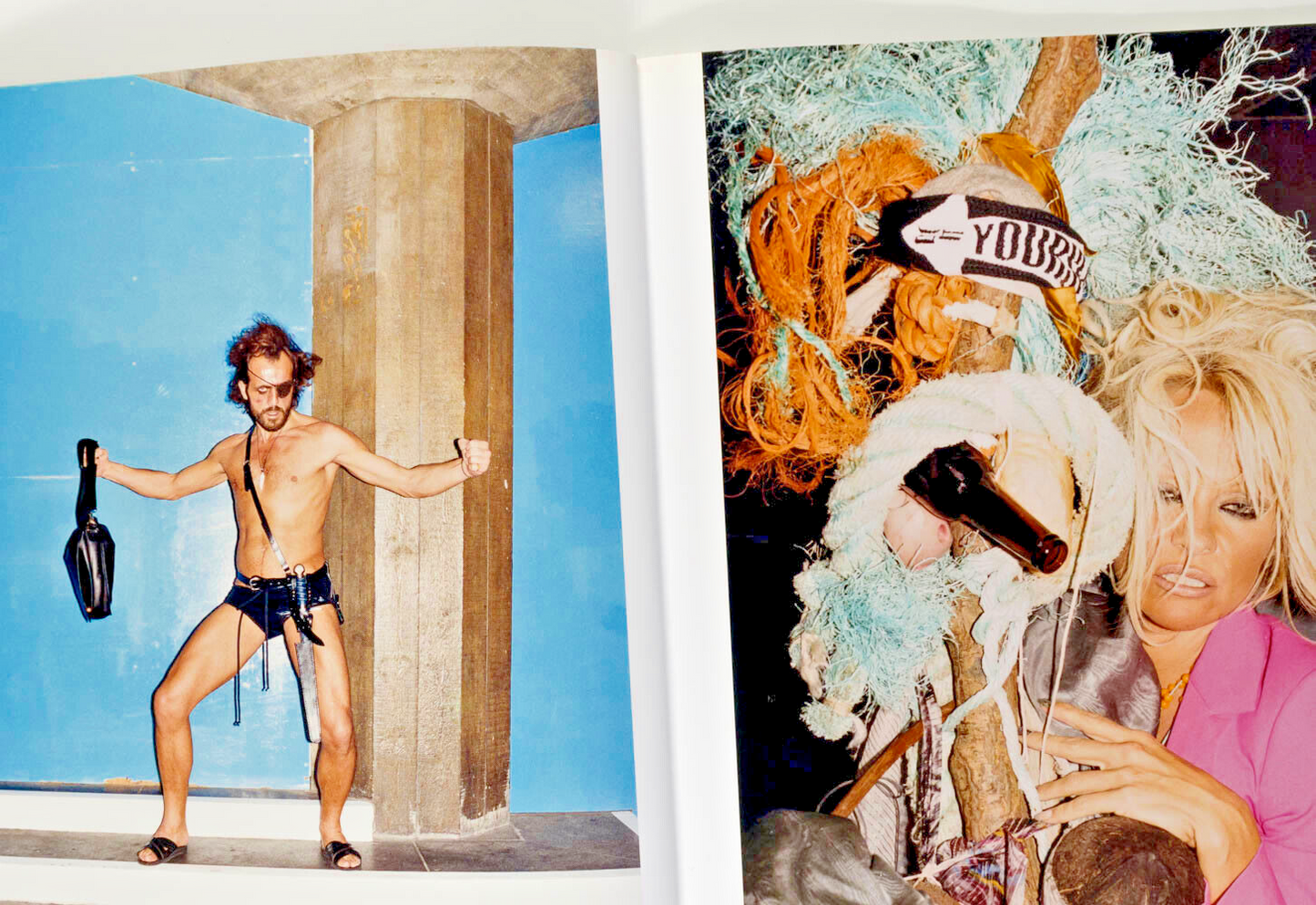 VIVIENNE WESTWOOD Pamela Anderson JUERGEN TELLER Get A Life S/S 2010 LOOKBOOK UK