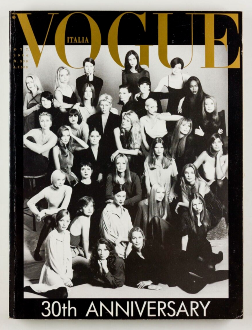 Kate Moss SOFIA COPPOLA Cindy Crawford CLAUDIA SCHIFFER Linda Evangelista VOGUE