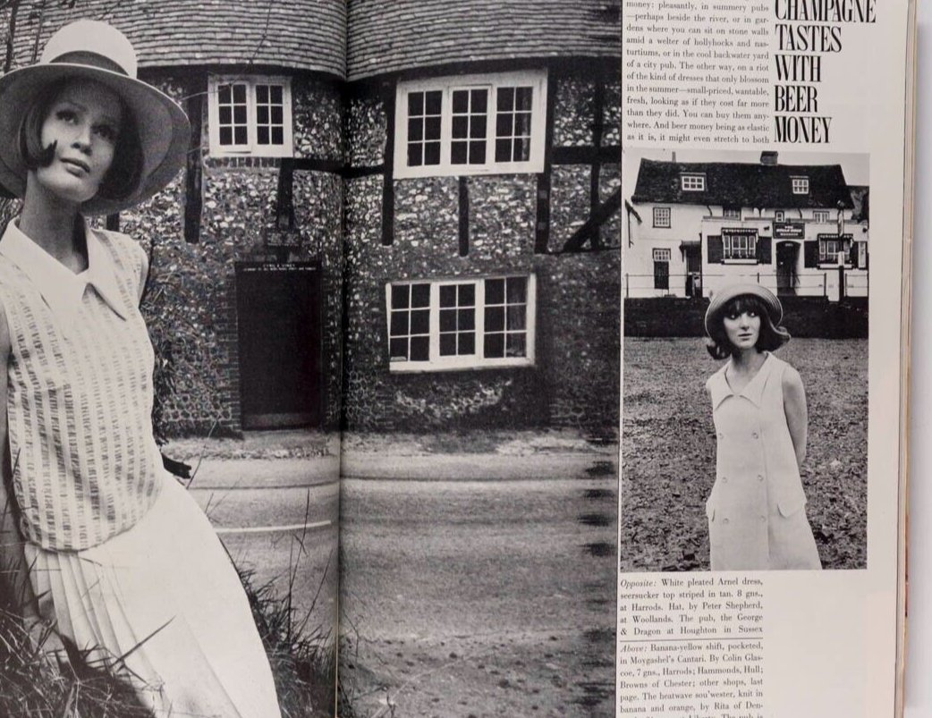 LAUDOMIA HERCOLANI Jean Shrimpton KENNINGTON Helmut Newton SANDRA PAUL Wan VOGUE