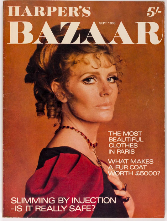 VANESSA REDGRAVE Sandra Paul MOYRA SWAN Harper's September 1968 JOHN DONALD Heim