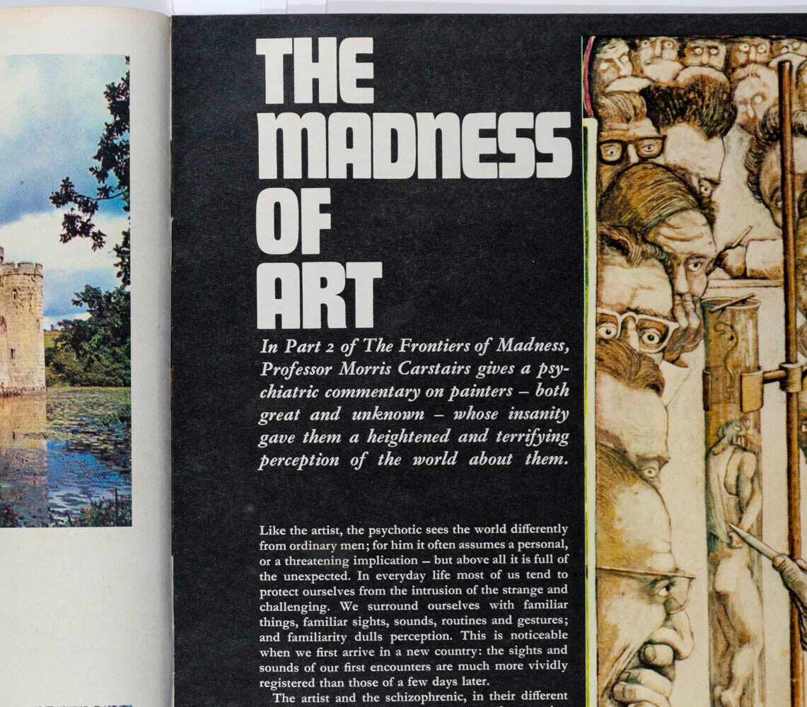 Louis Wain MADNESS ART Andy Warhol DONYALE LUNA Edie Sedgwick  OBSERVER magazine