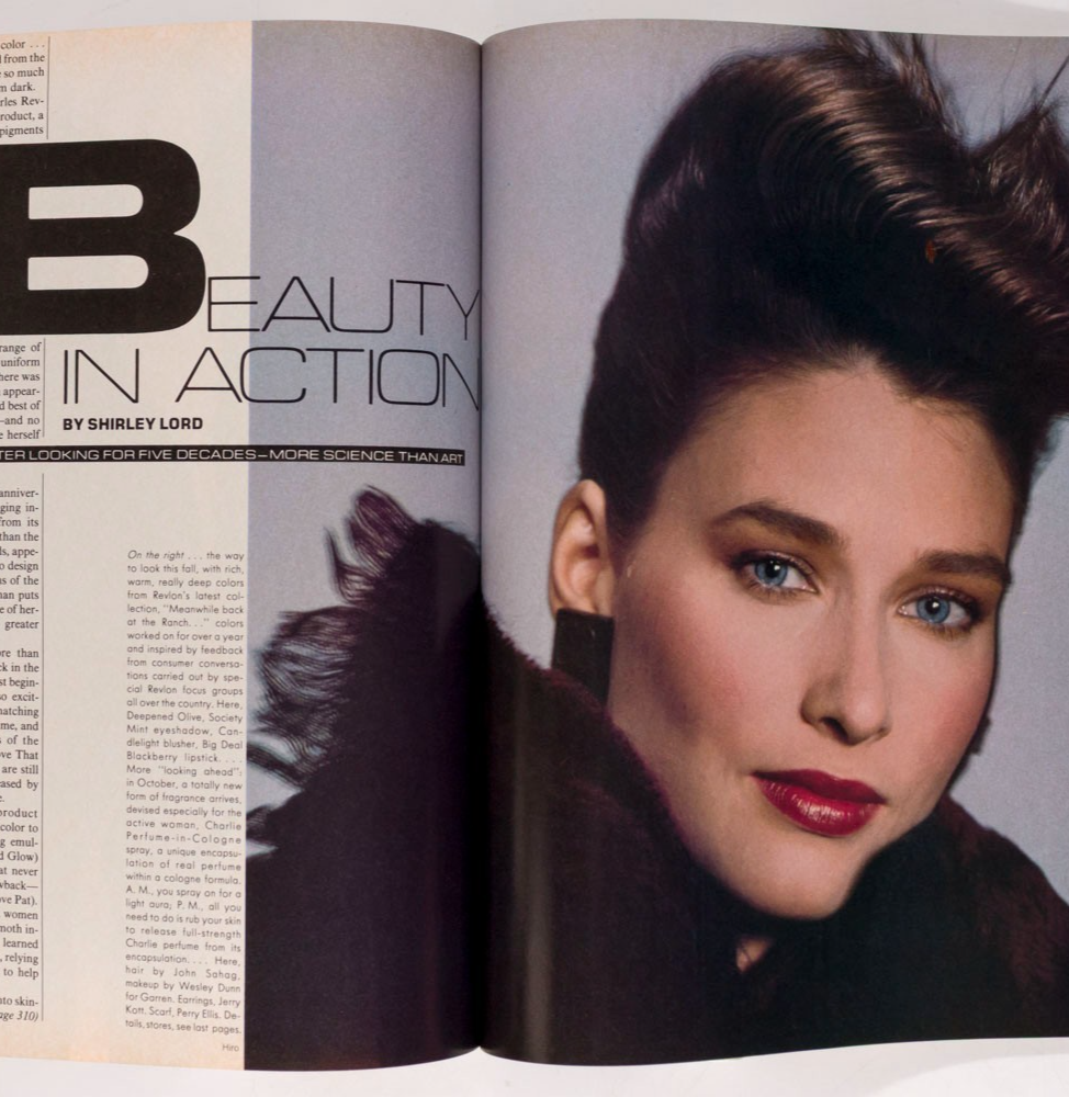 Brooke Shields CANDICE BERGEN Rosemary McGrotha VOGUE 1984 October COLLECTIONS