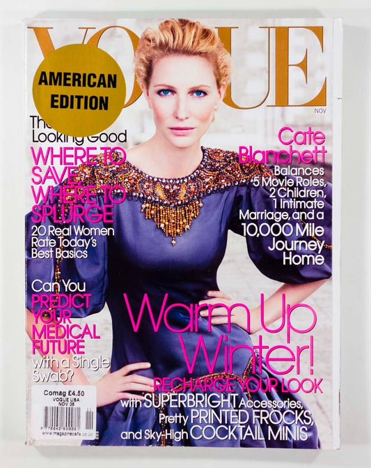 CATE BLANCHETT Steven Klein VOGUE magazine US November 2006 Fashion Y2K American
