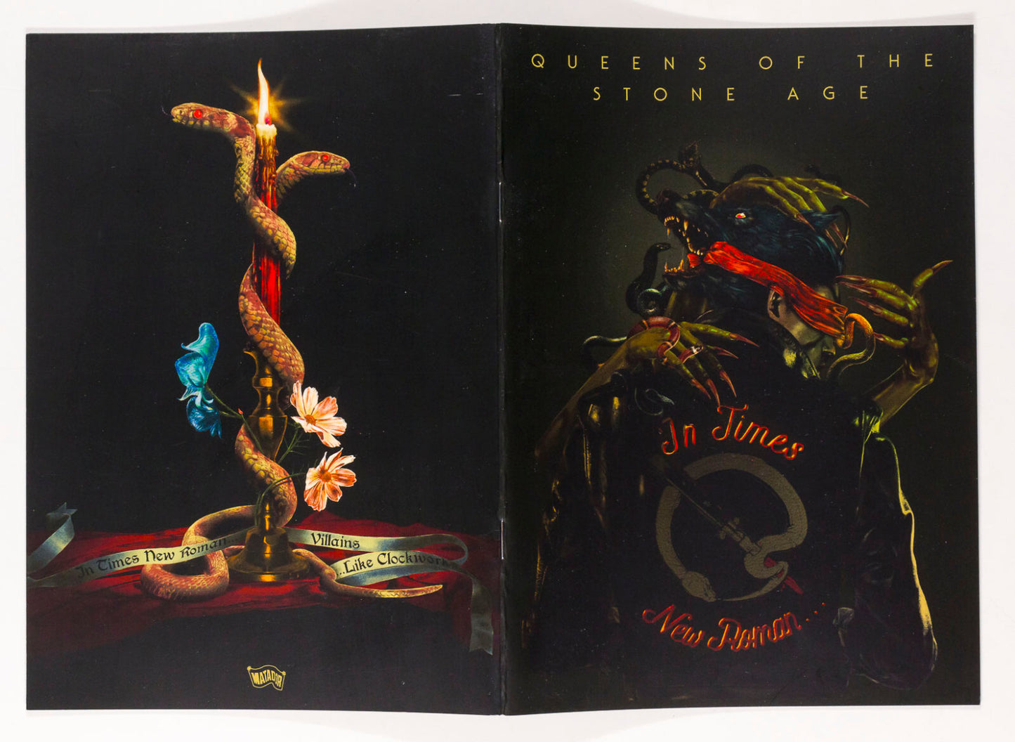 BONEFACE In Times New Roman QUEENS OF THE STONE AGE book 2023 QOTSA catalogue