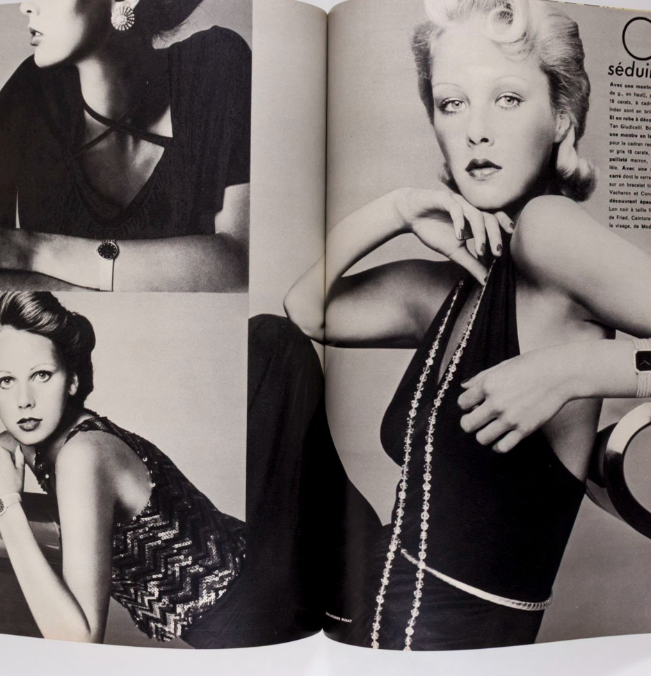 Catherine Deneuve GUY BOURDIN Helmut Newton PARIS VOGUE November 1972 Birkin VTG