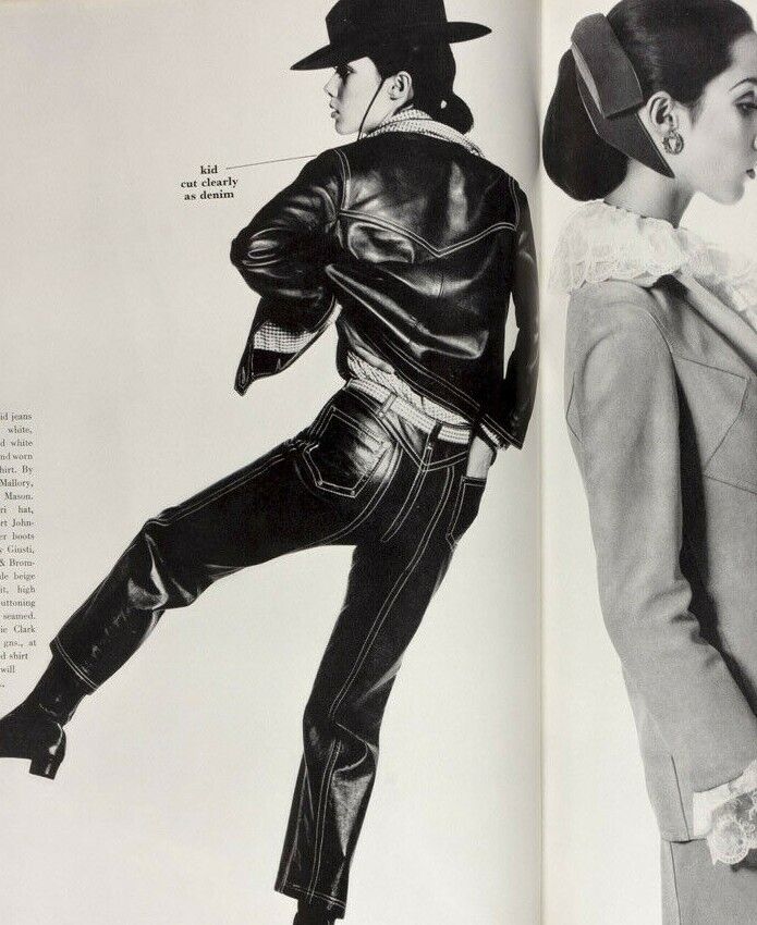 JEAN SHRIMPTON Donyale Luna PEGGY MOFFITT Jill Kennington PATTIE BOYD  Red Vogue