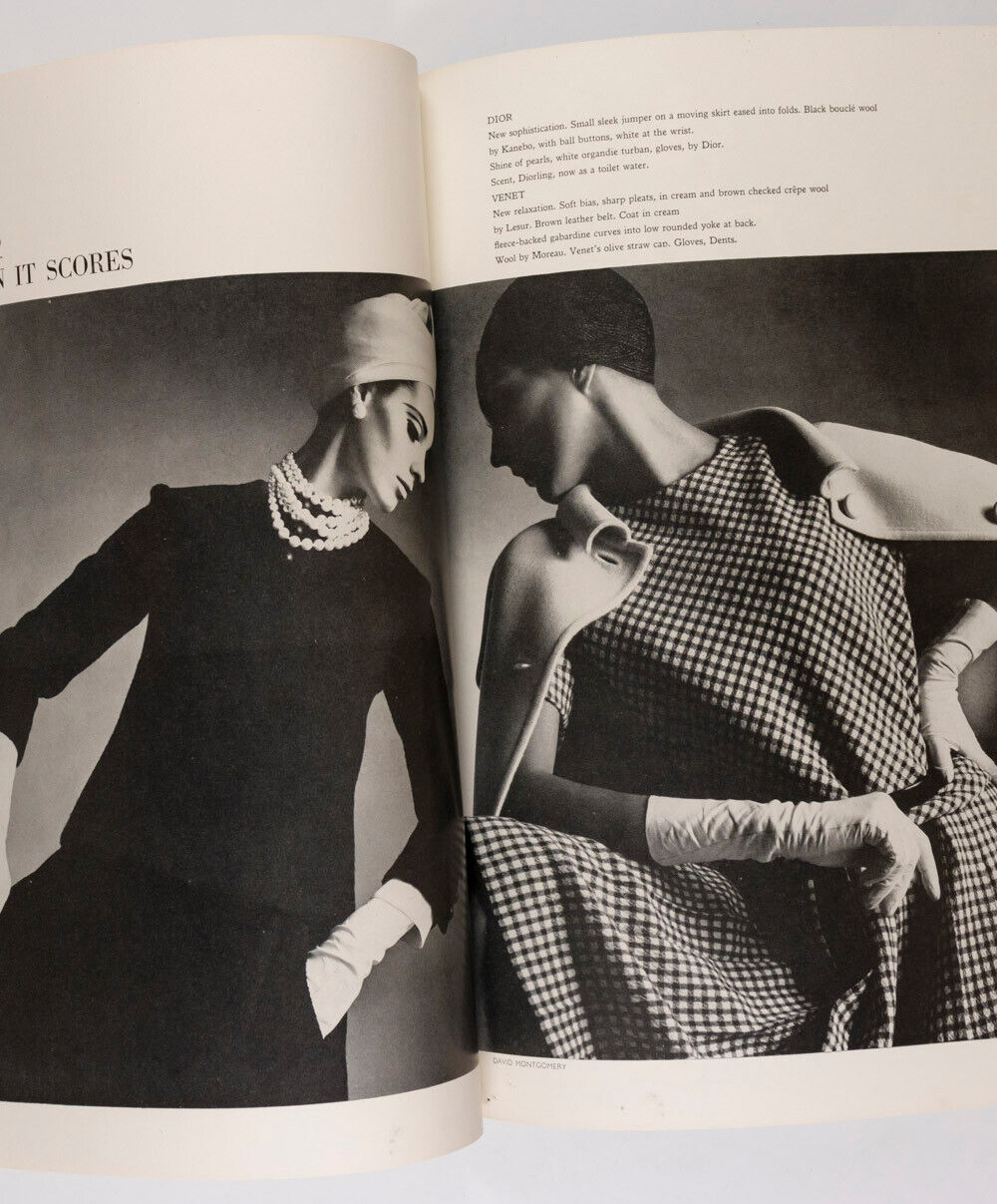 COURREGES Melvin Sokolsky DIOR Terence Donovan CELIA HAMMOND vtg HARPER'S BAZAAR