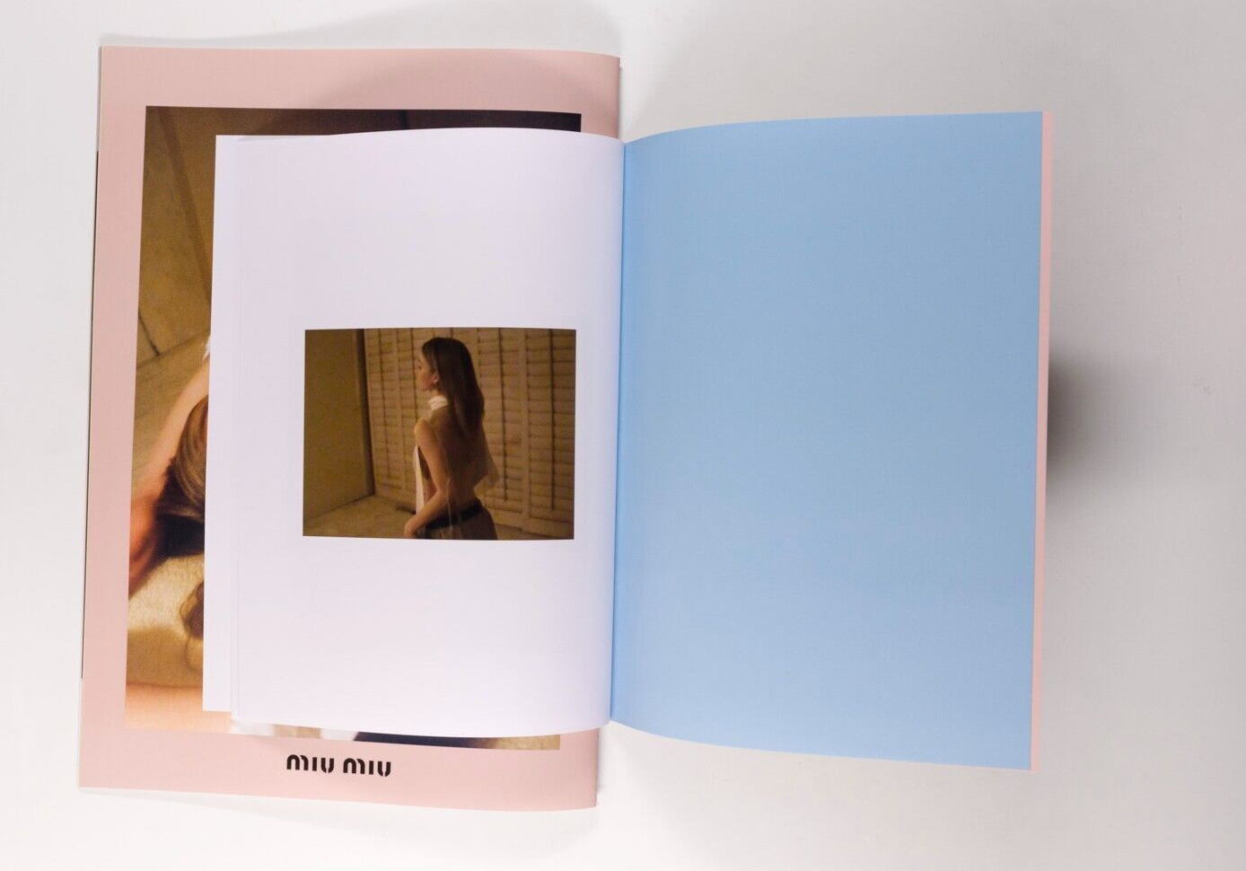 Sydney Sweeney TYRONE LEBON Lotta Volkova MIU MIU catalog LOOKBOOK zine AW 2022