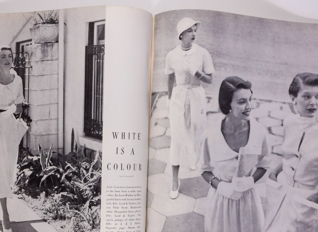 Irving Penn RENE BOUET-WILLAUMEZ Bouchet VOGUE April 1949 Mary Martin MENSWEAR