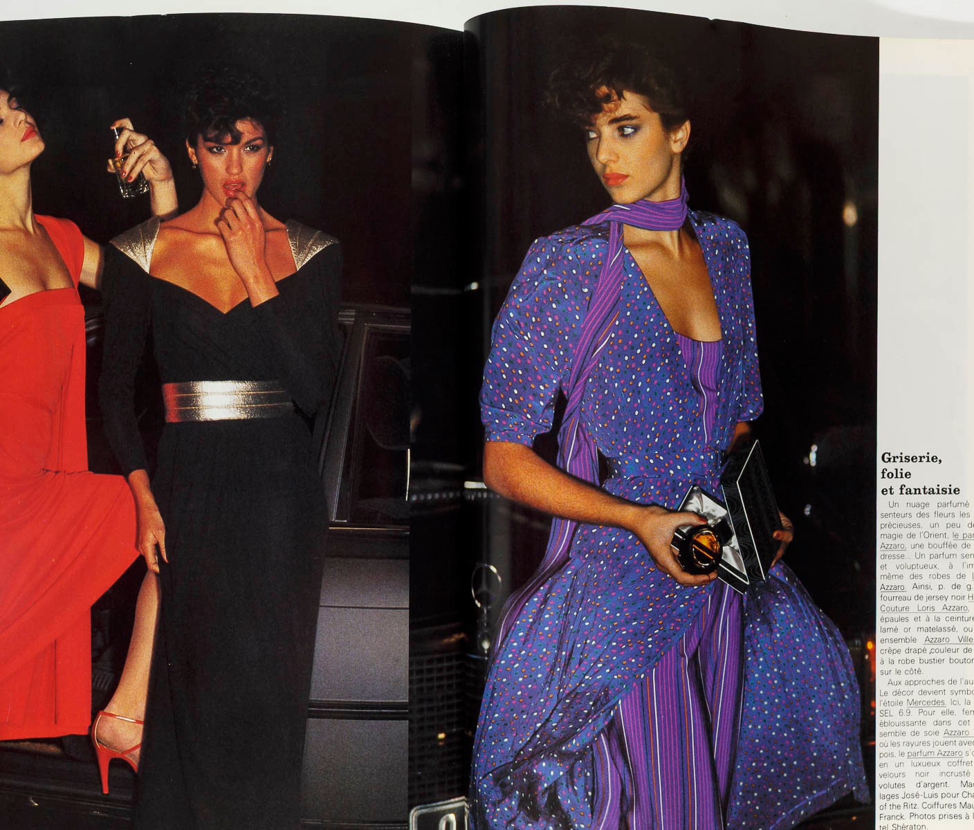 Miro HELMUT NEWTON Horst GRUAU Janice Dickinson PARIS VOGUE December 1979 No 602