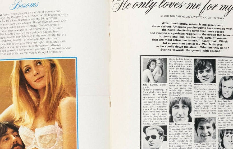 MAXINE SANDERS Supernatural Issue WITCHCRAFT Oliver Reed BIBA vtg HONEY magazine