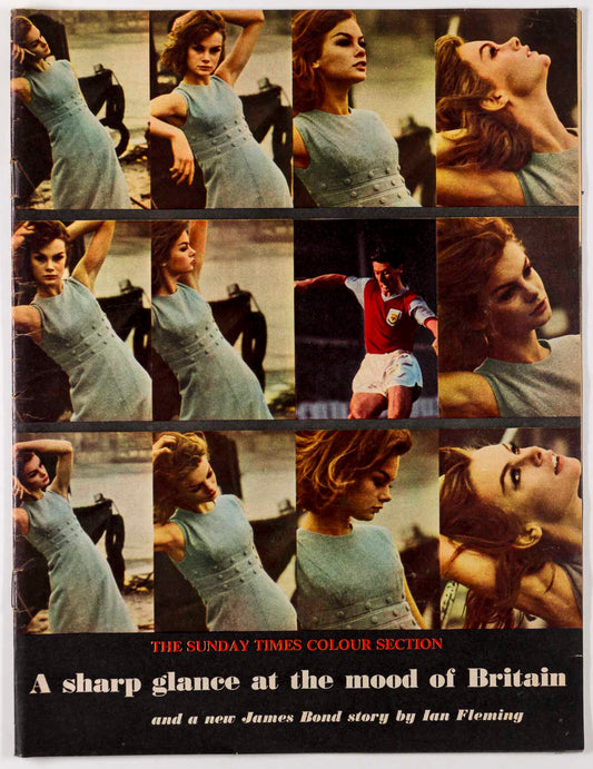 Jean Shrimpton MARY QUANT David Bailey SUNDAY TIMES February 1962 Ian Fleming #1