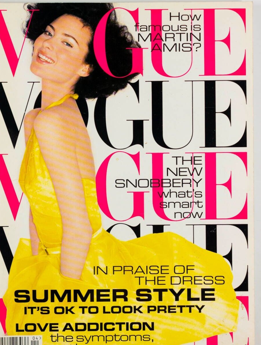 Stephanie Seymour TONY WARD Bridget Hall PATRICIA ARQUETTE Rossy De Palma VOGUE