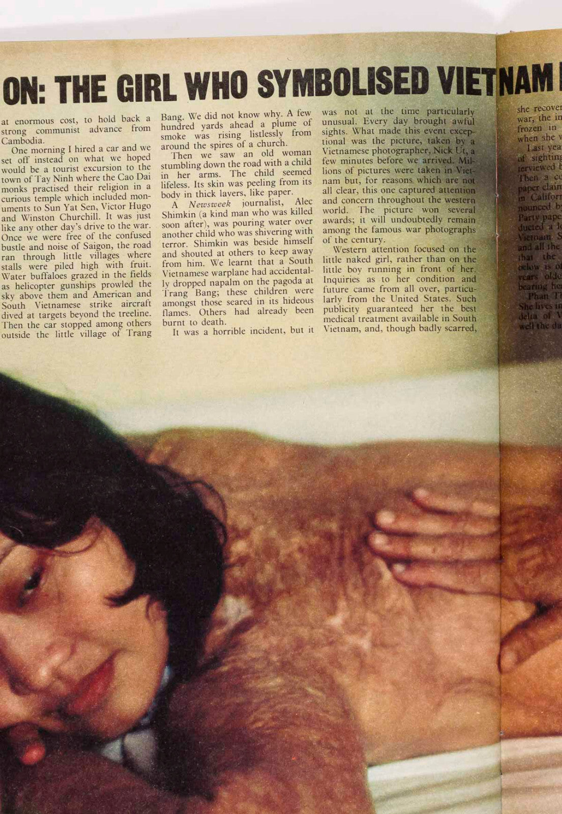 Pool DAVID FROST Napalm girl TIMOTHY WEST Ken Morgans OBSERVER January 30 1983