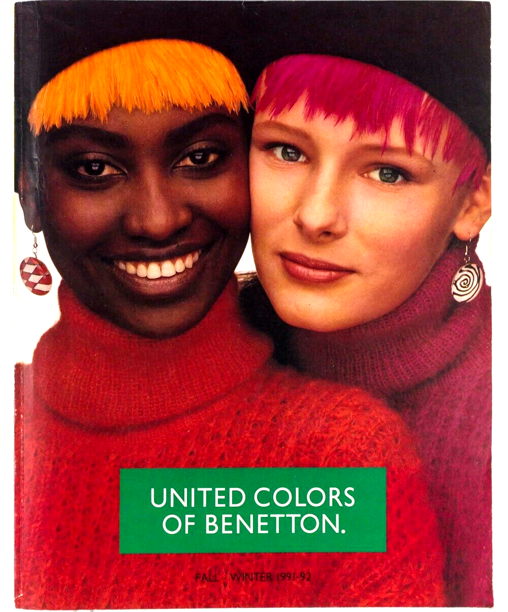Colors magazine No. 1 UNITED BENETTON Oliviero Toscani FALL WINTER 1991 LOOKBOOK