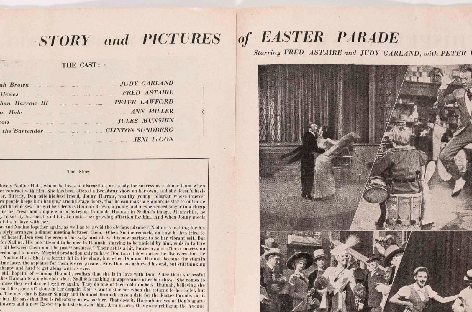 TYRON POWER Fred Astaire LAURENCE OLIVIER Judy Garland WEEKLY FILM NEWS magazine