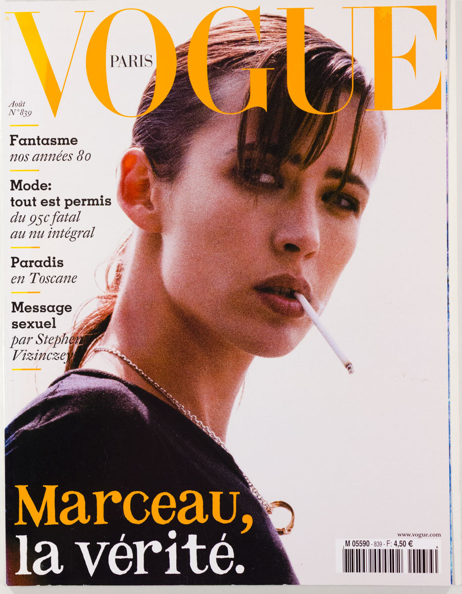 Sophie Marceau KATE MOSS Natalia Vodianova MISSY RAYDER David Sims ~ PARIS VOGUE