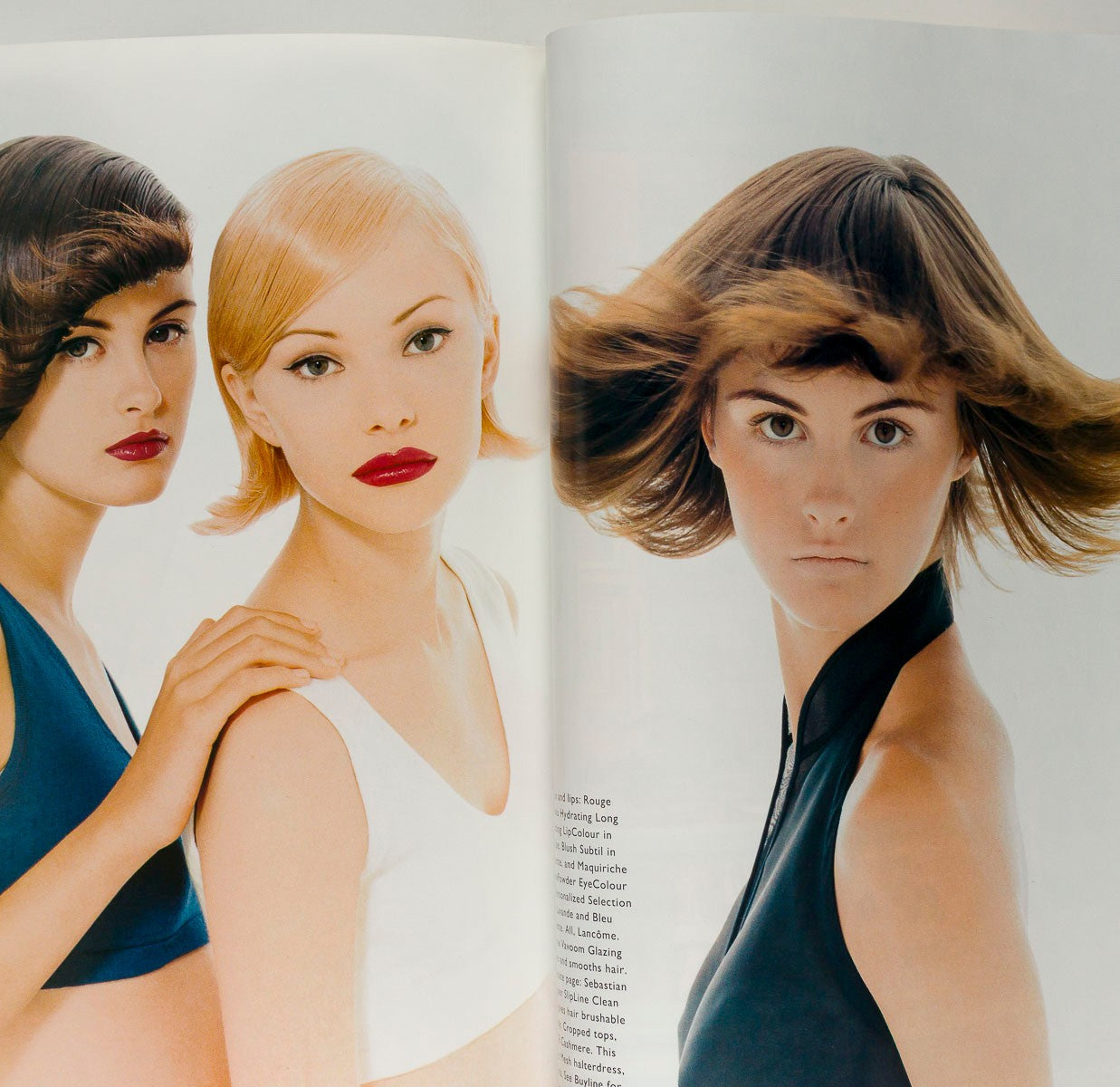 Shalom Harlow MADONNA VERSACE Parker Posey HARPER'S February 1995 Amber Valletta