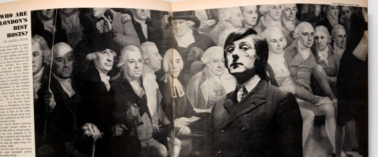 Anna Wintour's 1st magazine RICHARD NEVILLE Barzini UK HARPERS BAZAAR March 1970