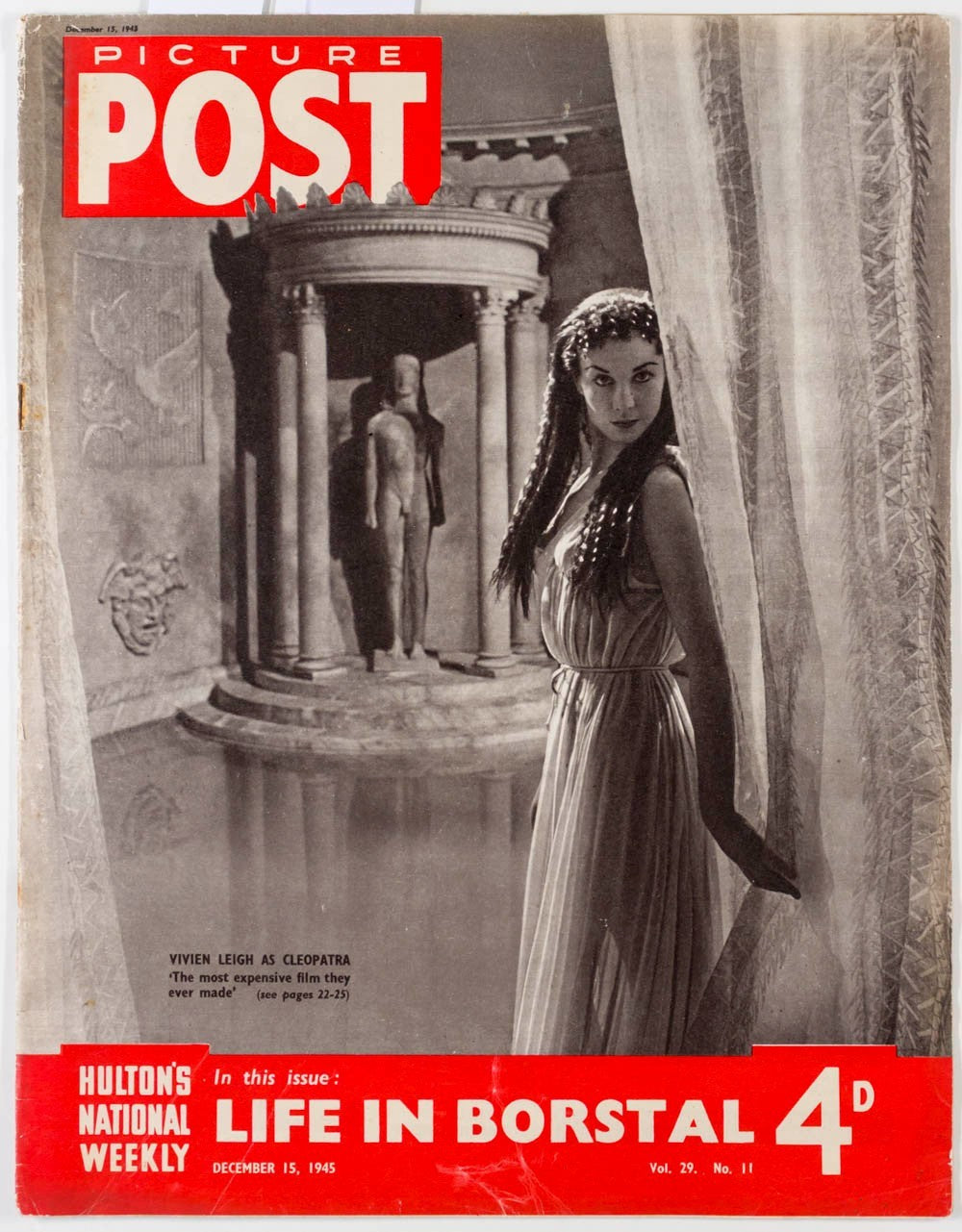 Vivien Leigh GRACIE FIELDS Nuremberg Trial PICTURE POST MAGAZINE December 1945