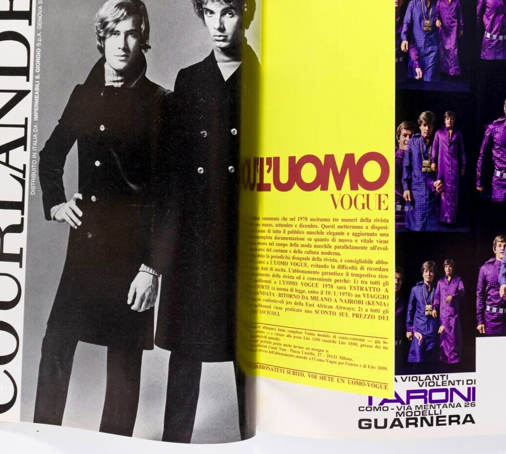 THE WHO David Bailey YVES SAINT LAURENT Jeanloup Sieff UMBERTO ORSINI vtg L'UOMO