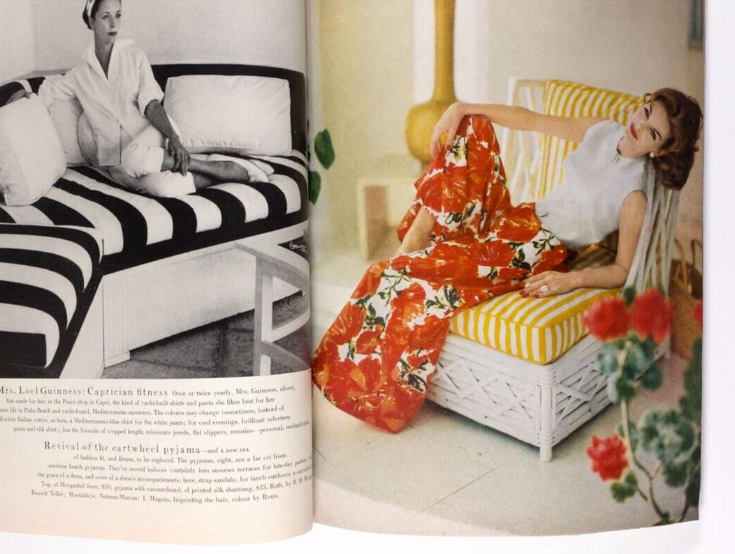 JOANNA McCORMICK Natalie Wood PICASSO Vogue 1957 June RENE BOUCHE Penn AGA KHAN