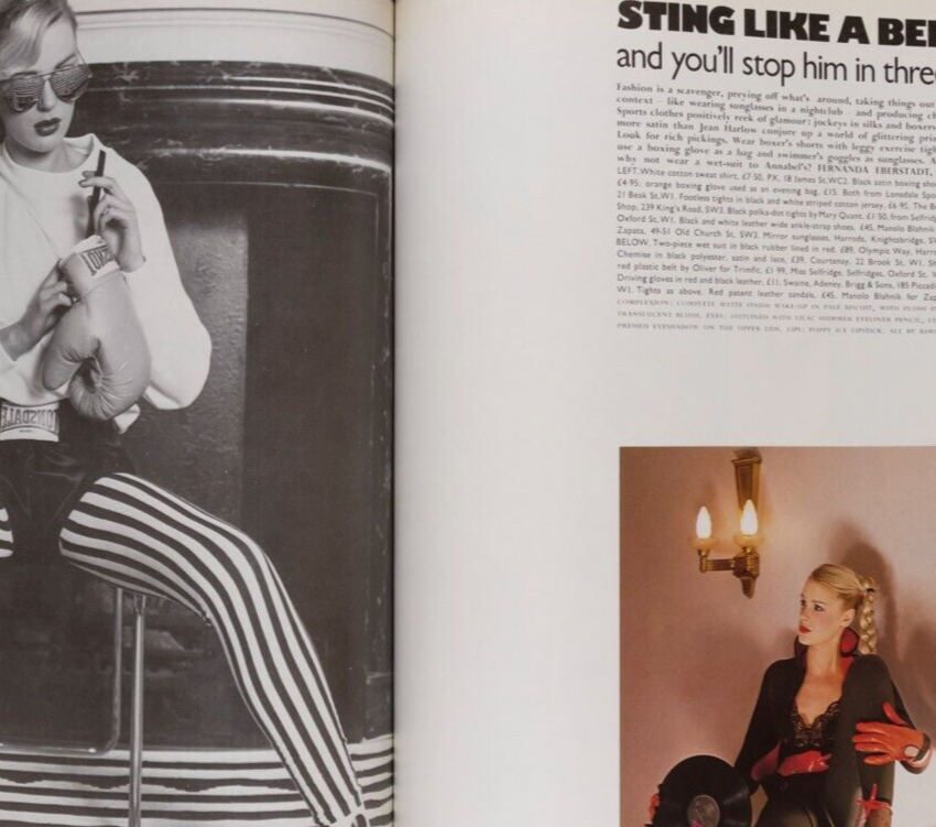 KELLY LEBROCK Sophie Ward JANET REGER Poly Styrene HARPER'S August 1978 Teenage