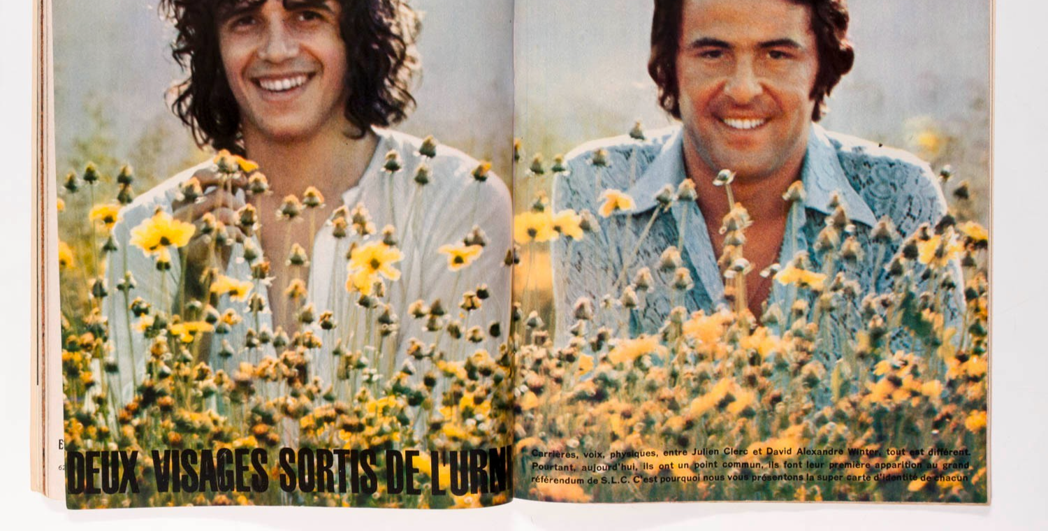 SYLVIE VARTAN Rolling Stones JOHNNY HALLYDAY Salut le Copains 1969 September CLO