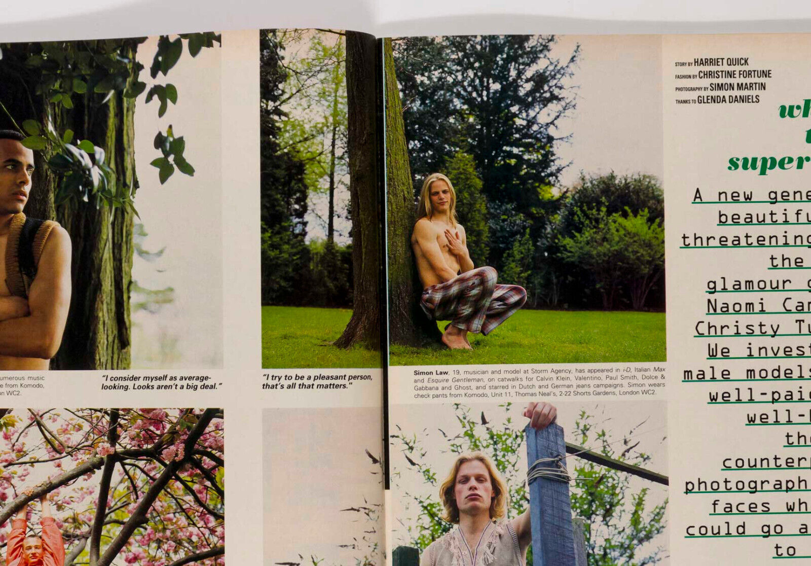 Kristen McMenamy JUERGEN TELLER Wolfgang Tillmans THE ORB Riot Grrl i-D MAGAZINE