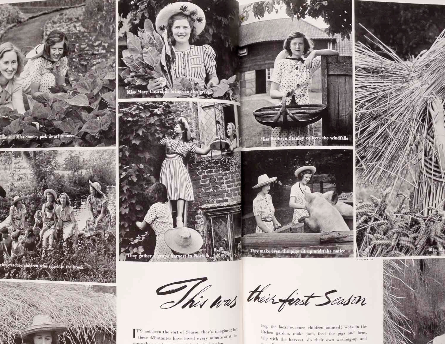 LEE MILLER Horst CECIL BEATON Roger Descombes MARY CHURCHILL Propaganda VOGUE UK