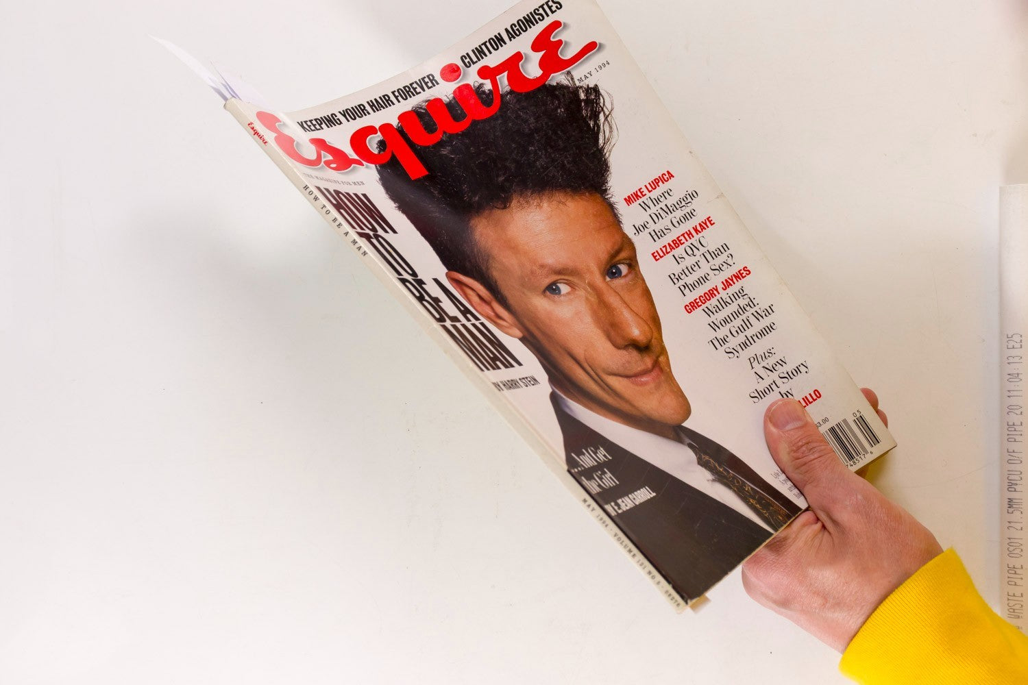 Lyle Lovett CINDY SHERMAN Helmut Newton ESQUIRE magazine May 1994 Jeff Koons
