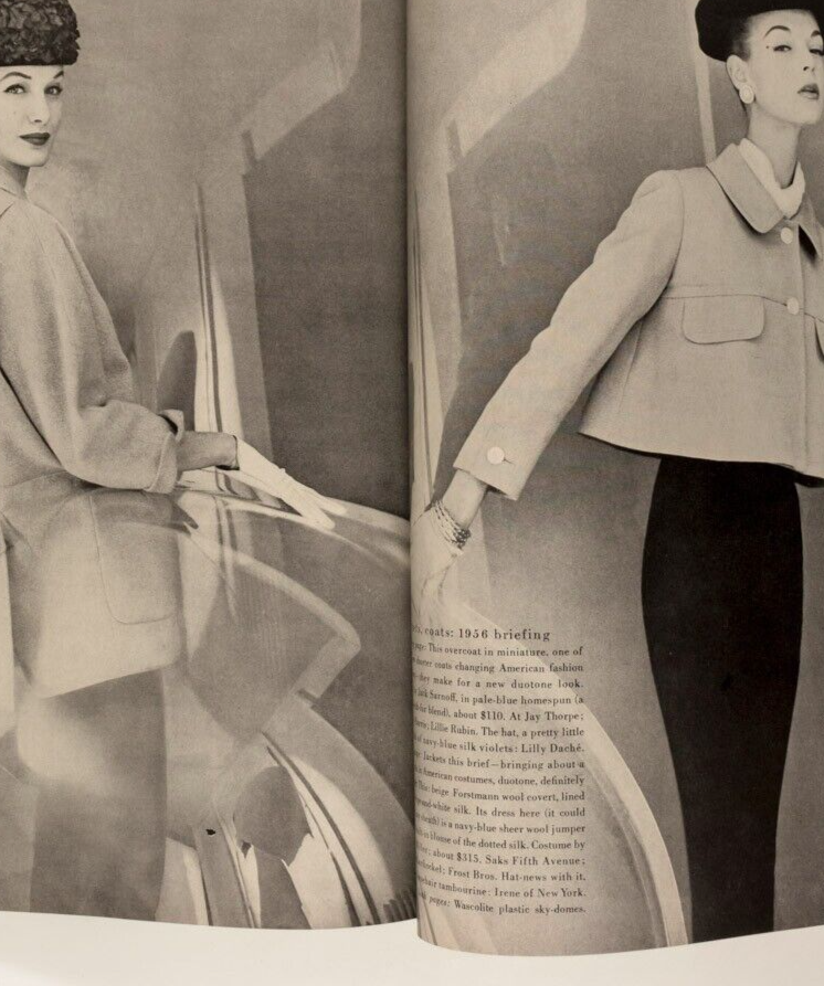 Evelyn Tripp JAYNE MANSFIELD Jean Patchett VOGUE February 1956 Dovima BLUMENFELD
