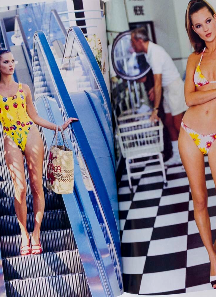 KRISTEN McMENAMY Kate Moss AMBER VALLETTA Vogue April 1995 Amanda Harlech PENN