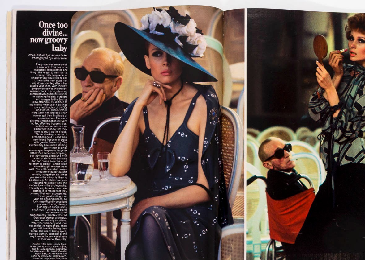 Robert Redford HANS FEURER Jilly Cooper NOVA magazine July 1970 Lady Diana YSL