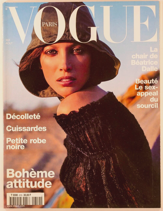 Christy Turlington KATE MOSS Kurkova PARIS VOGUE 2001 Guy Bourdin BEATRICE DALLE