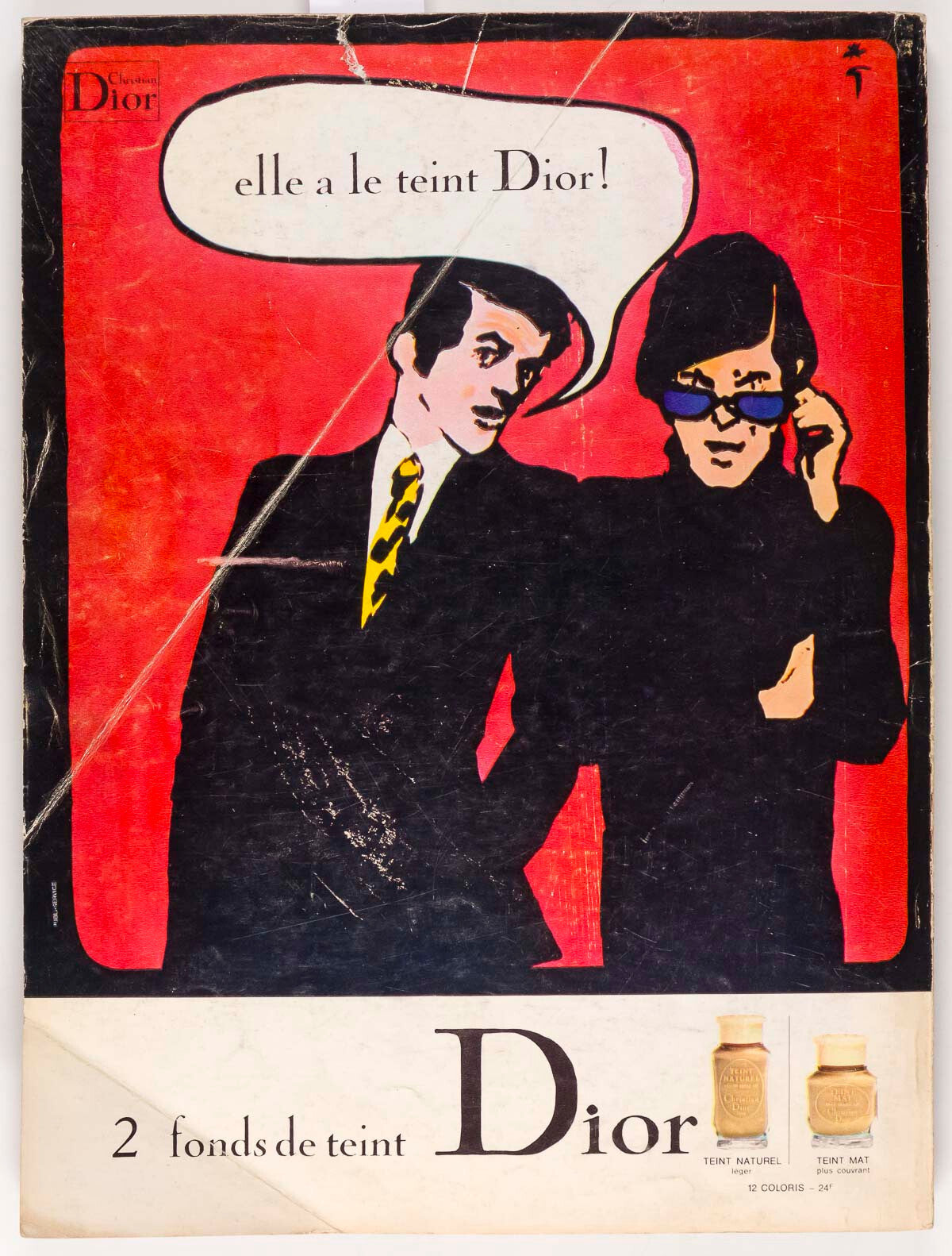 SPRING COLLECTIONS Saint Laurent RENE GRUAU L'Officiel magazine March 1971 DIOR