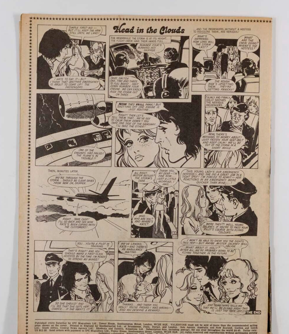 CAT STEVENS Michael Billington & Jackson EVE GRAHAM Valentine magazine SLADE 70s