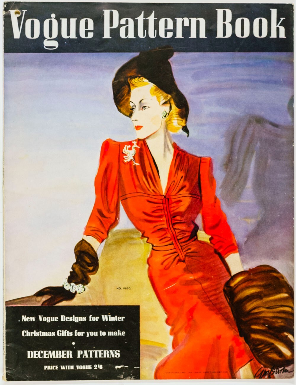 Grafstrom XMAS GIFTS TO MAKE Winter UK VOGUE PATTERN BOOK magazine December 1940