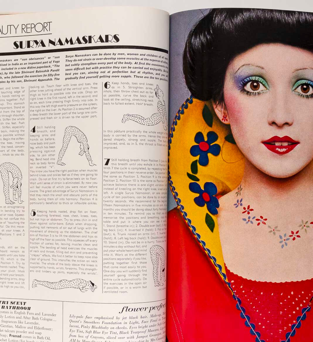 Ingmari Lamy ELIZABETH TAYLOR Dominique Sanda DONNA JORDAN  Vogue February 1972