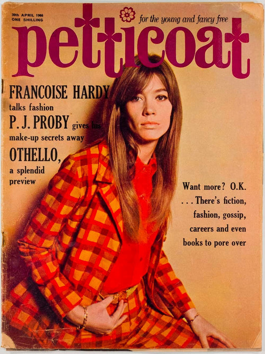 FRANCOISE HARDY Laurence Olivier PJ PROBY Maggie Smith PETTICOAT magazine 60s UK