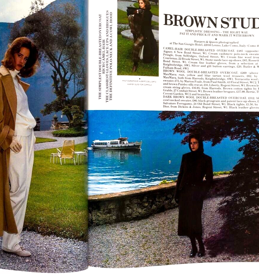 Andie MacDowell NINA SIMONE Joan Severance HARPER'S & QUEEN October 1984 Updike