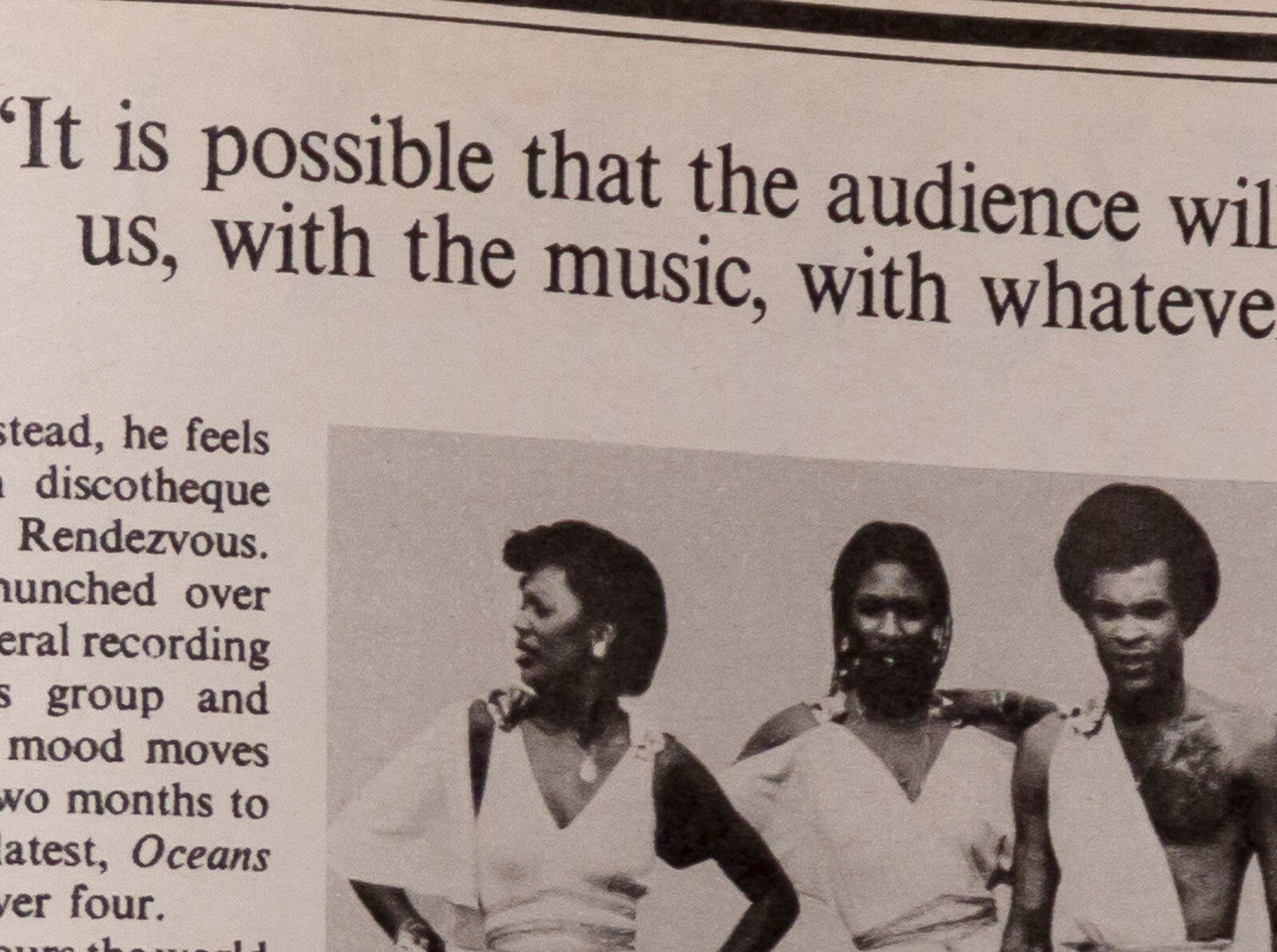 Boney M GUNNER LARSEN Charles Dodgson ALICE IN WONDERLAND Telegraph magazine UK