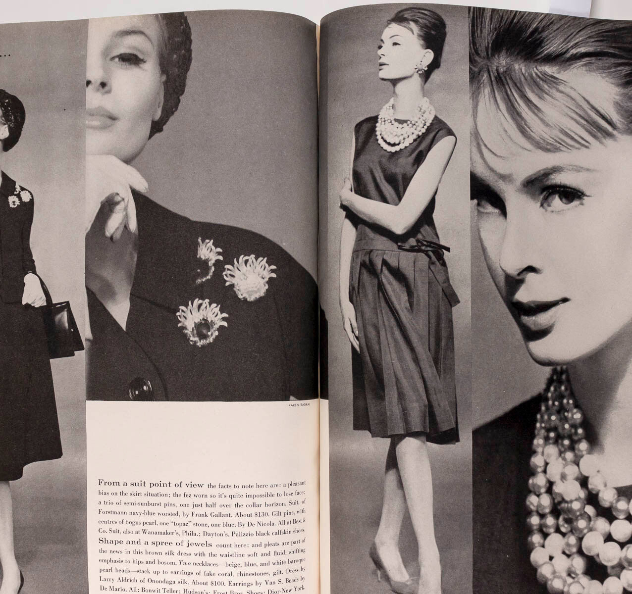 Isabella Albonico PARIS COLLECTIONS Henry Jane Fonda NZ VOGUE March 1st 1960