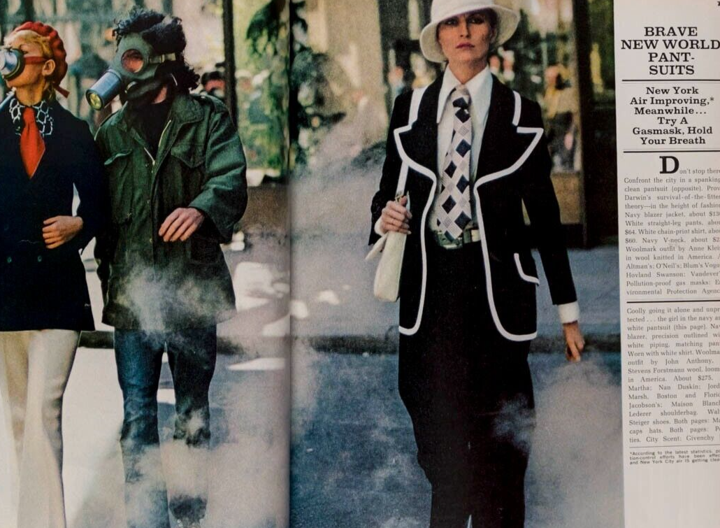 HALSTON Calvin Klein BETSEY JOHNSON Ingrid Boulting MIDLER Faye Dunaway HARPER'S