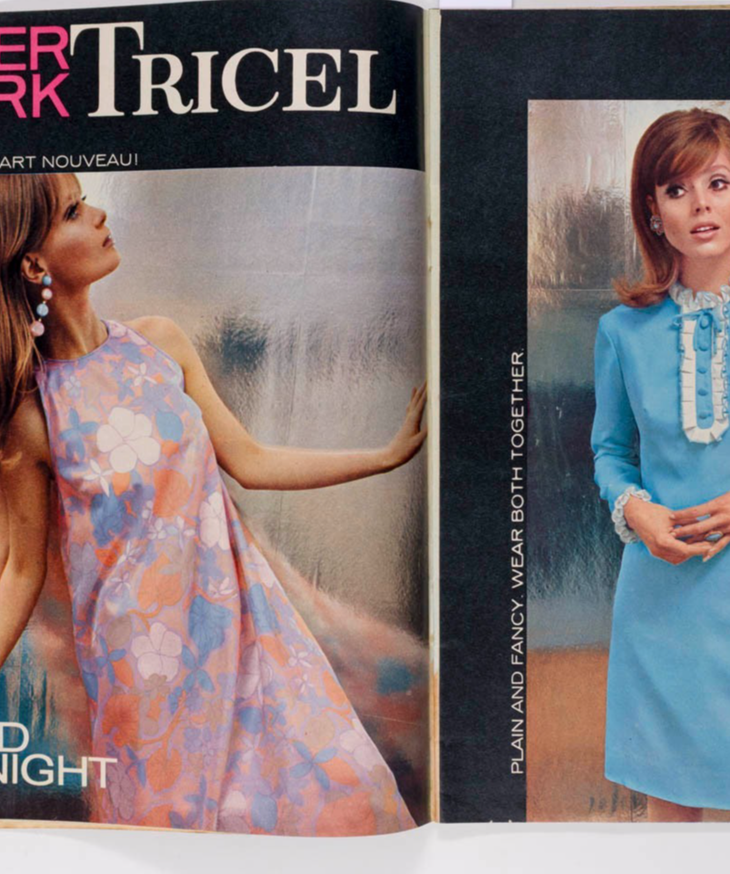 Twiggy CATHY McGOWAN Rita Tushingham TEDDY BOY Petticoat magazine September 1966