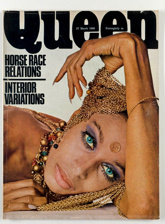 DONYALE LUNA Ungaro DONNA MITCHELL Warhol FLEETWOOD MAC Quant QUEEN magazine vtg