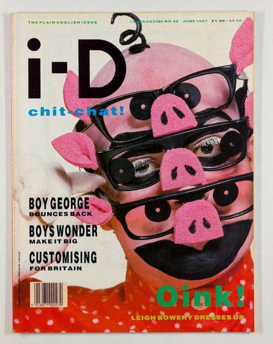 Leigh Bowery BOY GEORGE Suicidal Tendencies MARIA CORNEJO Levis DIY i-D magazine