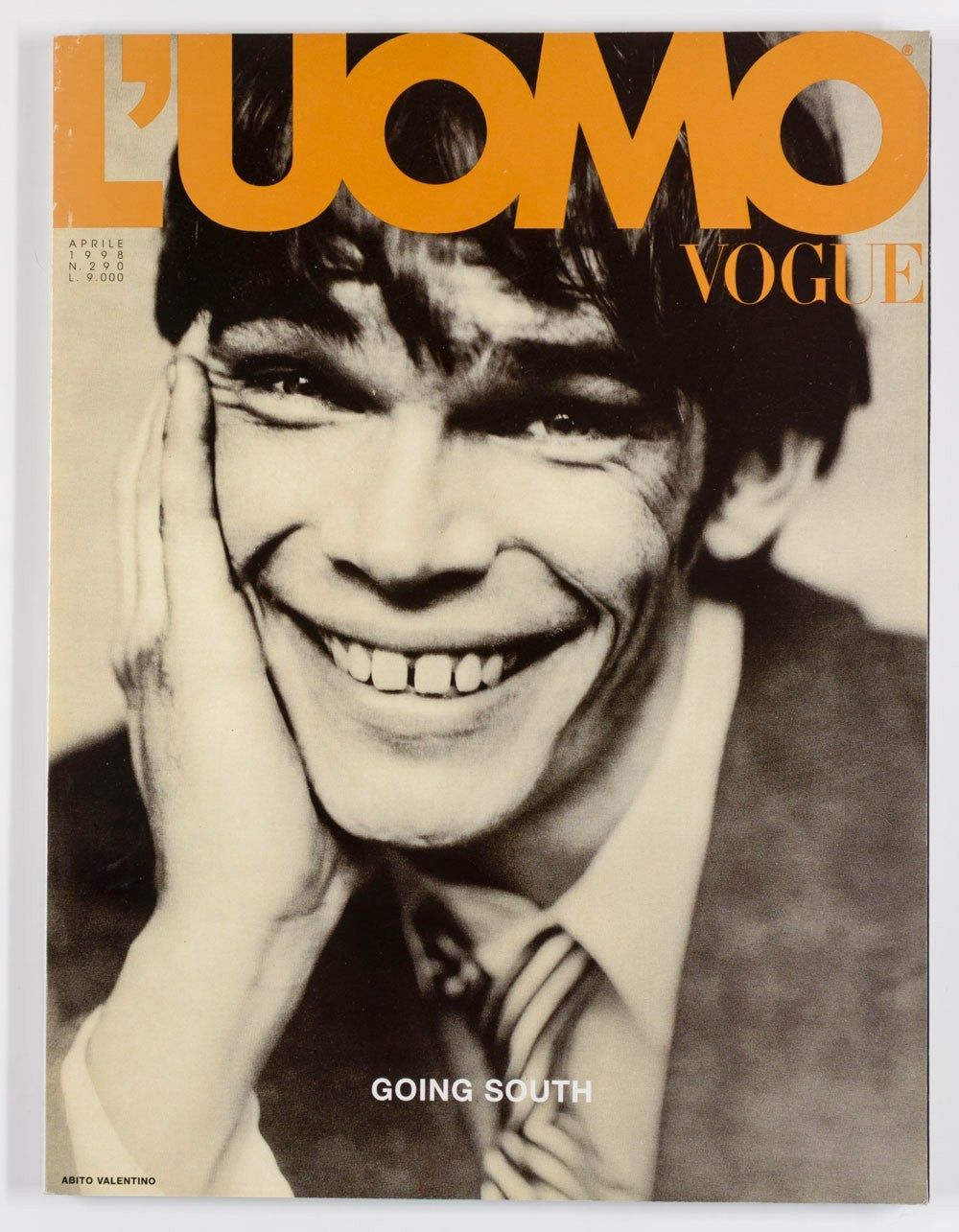 BILLY WHITE Uruguay BRUCE WEBER Roversi L'UOMO VOGUE April 1998 Malaparte PAVESI
